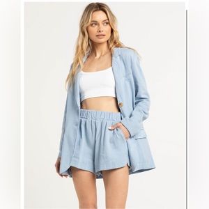 BLANK NYC Off Hours Hall Pass Womens Shorts In Hall Pass Size L NWT